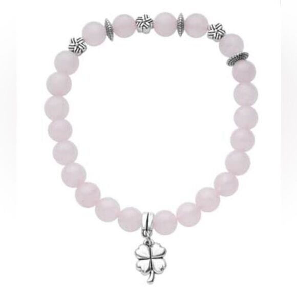 Galilea Rose Quartz Pendant and Bracelets - Picture 10 of 16